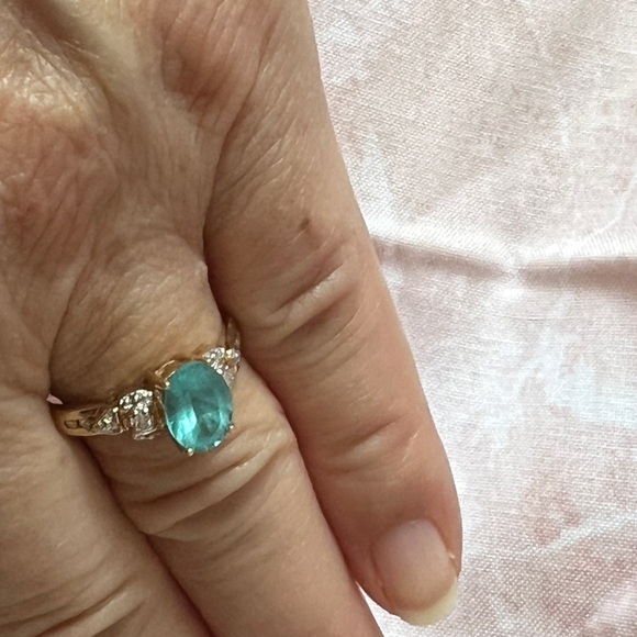 Neon Blue Appetite & 14K Gold - Picture 4 of 12